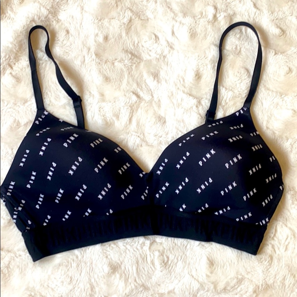 Pink Logo Bralette 🎁 Free Gift w/ purchase 🎁